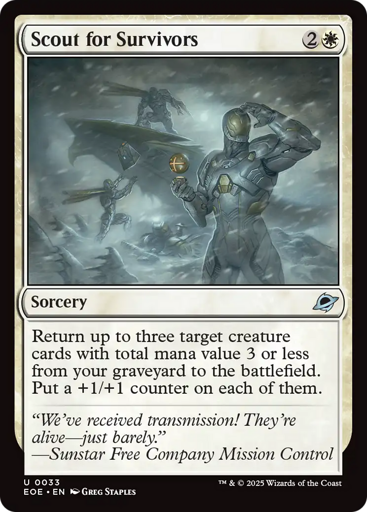 Scout for Survivors [Edge of Eternities] | Boutique FDB TCG