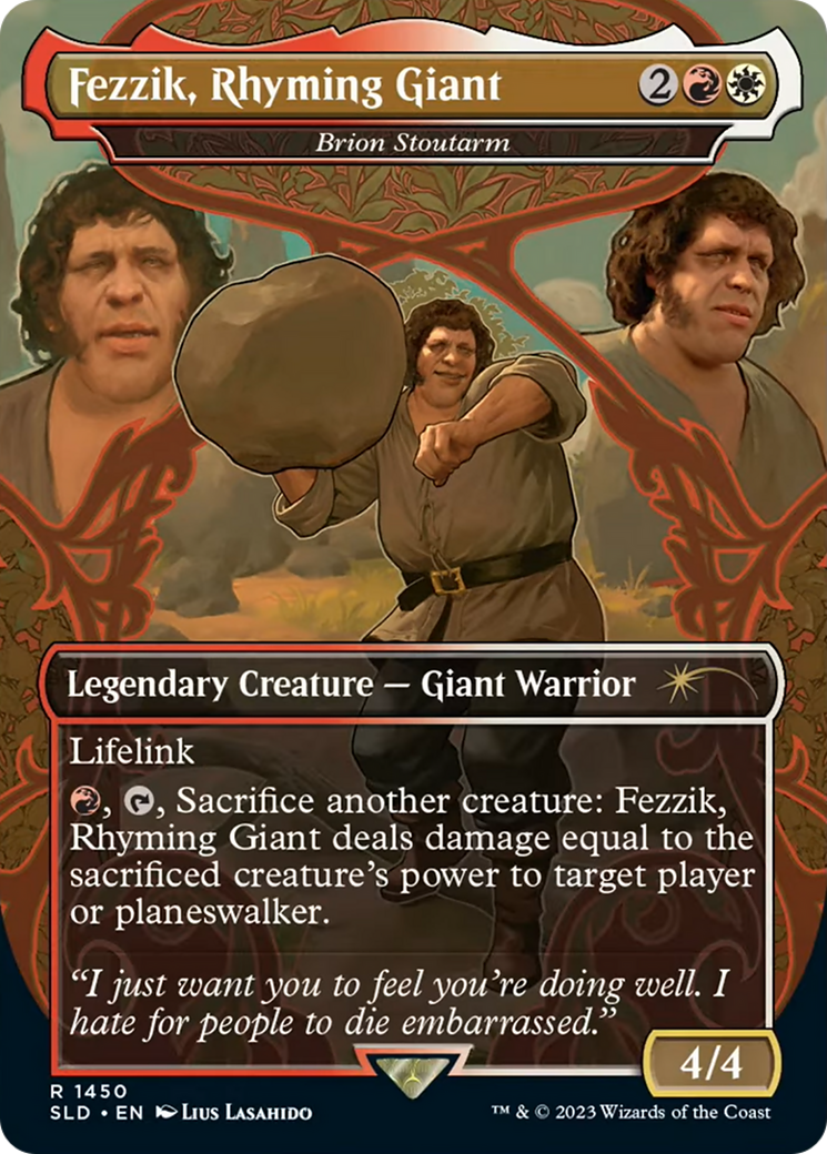 Fezzik, Rhyming Giant - Brion Stoutarm [Secret Lair Drop Series] | Boutique FDB TCG