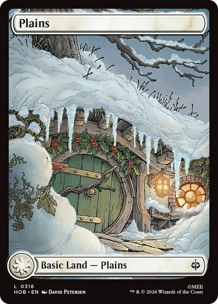 Plains (0320) (Surge Foil) [The Hobbit] | Boutique FDB TCG