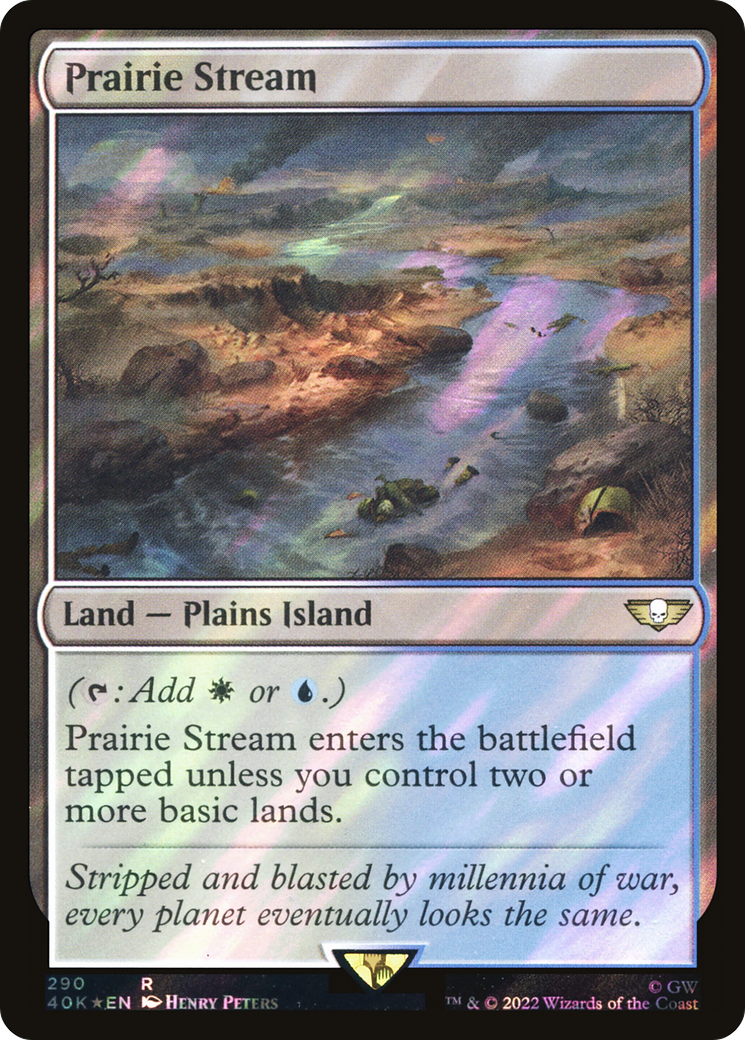 Prairie Stream (Surge Foil) [Marvel Super Heroes Commander] | Boutique FDB TCG