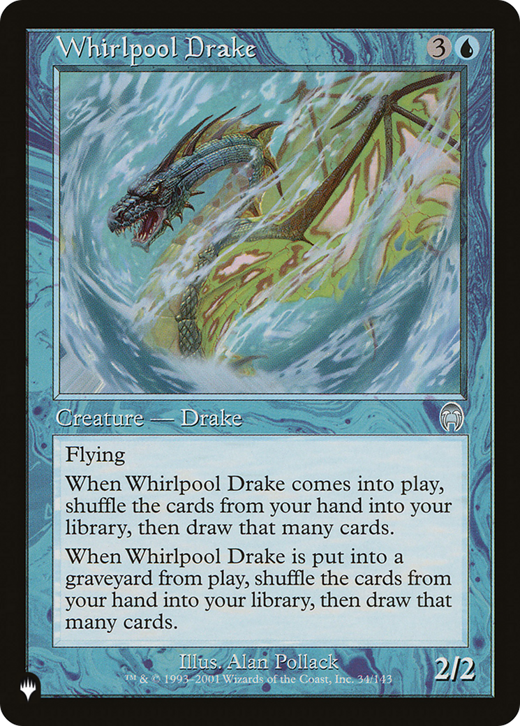 Whirlpool Drake [The List Reprints] | Boutique FDB TCG