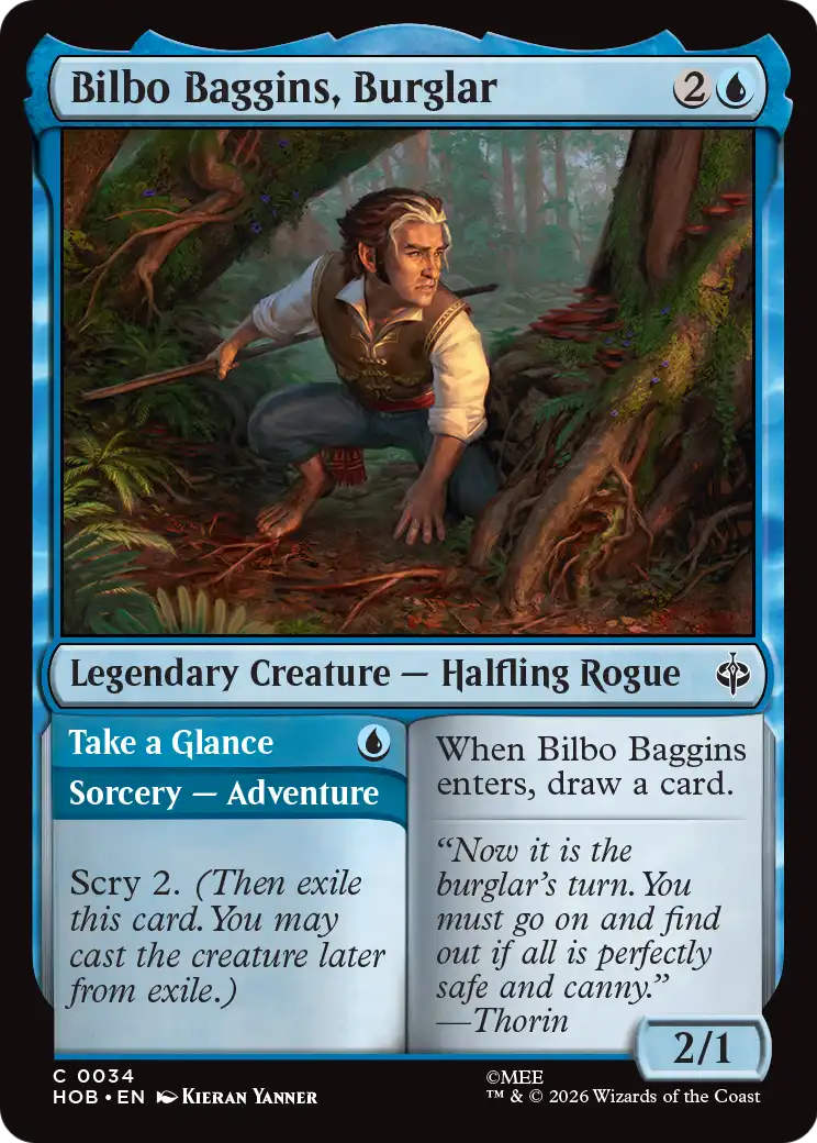 Bilbo Baggins, Burglar [The Hobbit] | Boutique FDB TCG