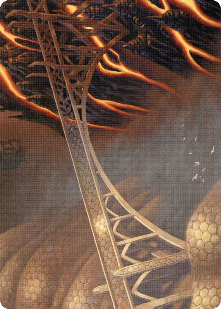 Rustvale Bridge Art Card [Modern Horizons 2 Art Series] | Boutique FDB TCG