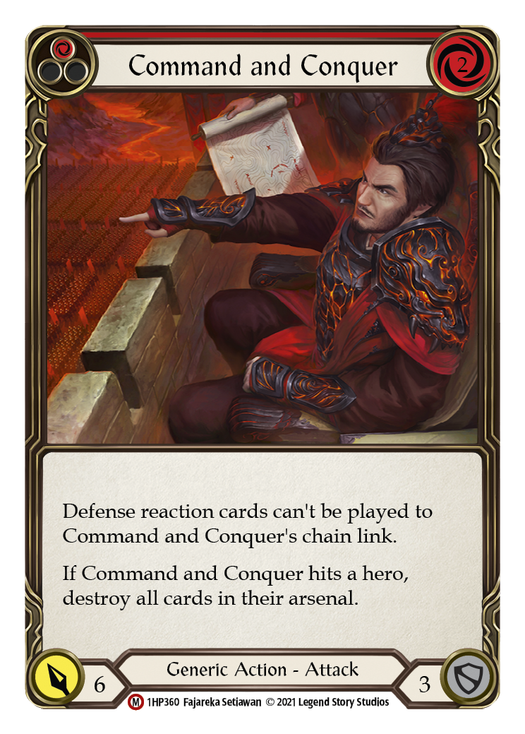 Command and Conquer [1HP360] (History Pack 1) | Boutique FDB TCG
