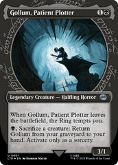 Gollum, Patient Plotter (Showcase) (Surge Foil) [The Lord of the Rings: Tales of Middle-Earth] | Boutique FDB TCG