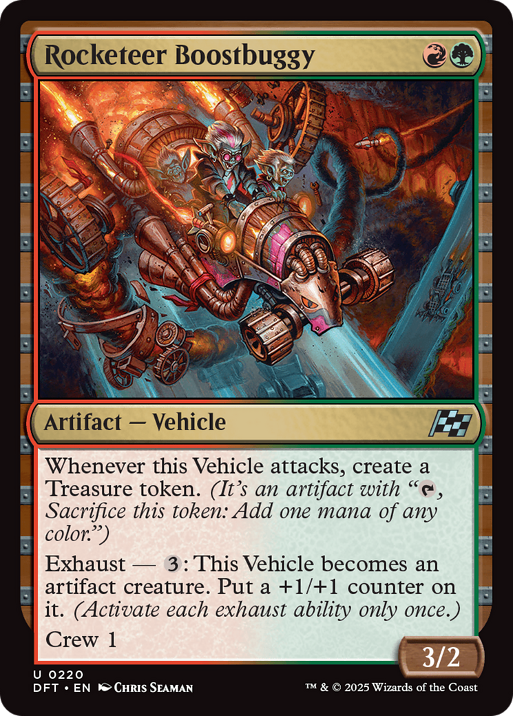 Rocketeer Boostbuggy [Aetherdrift] | Boutique FDB TCG