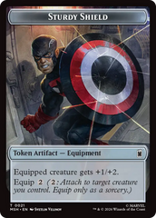The Tiger God // Sturdy Shield Double-Sided Token [Marvel Super Heroes Tokens] | Boutique FDB TCG