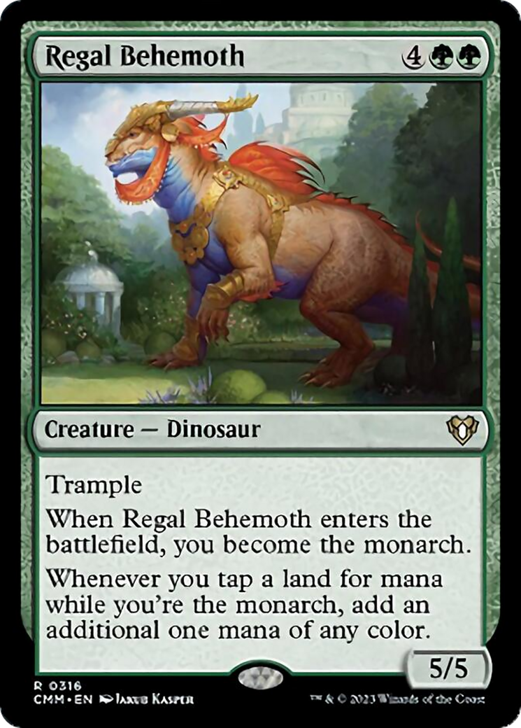 Regal Behemoth [Commander Masters] | Boutique FDB TCG