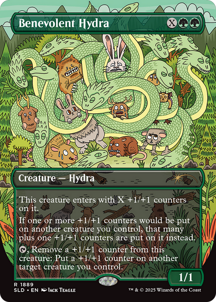 Benevolent Hydra (Rainbow Foil) [Secret Lair Drop Series] | Boutique FDB TCG