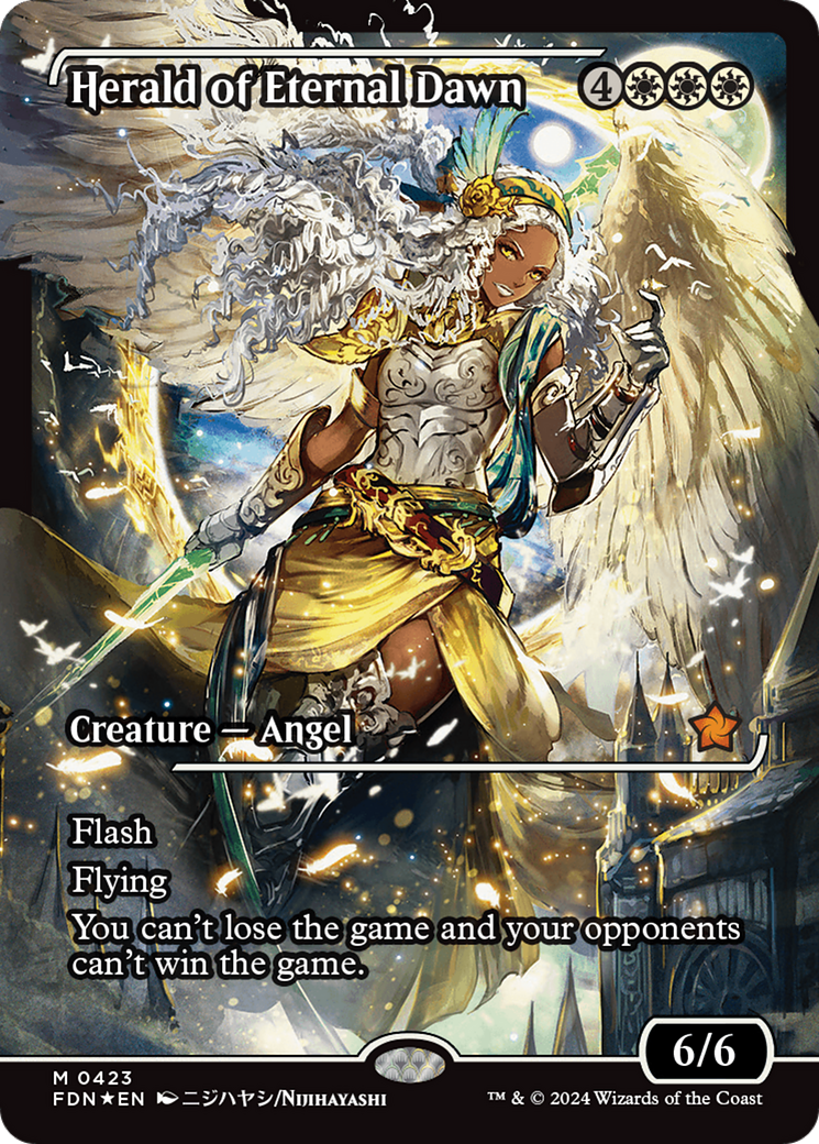 Herald of Eternal Dawn (Showcase) [Foundations] | Boutique FDB TCG