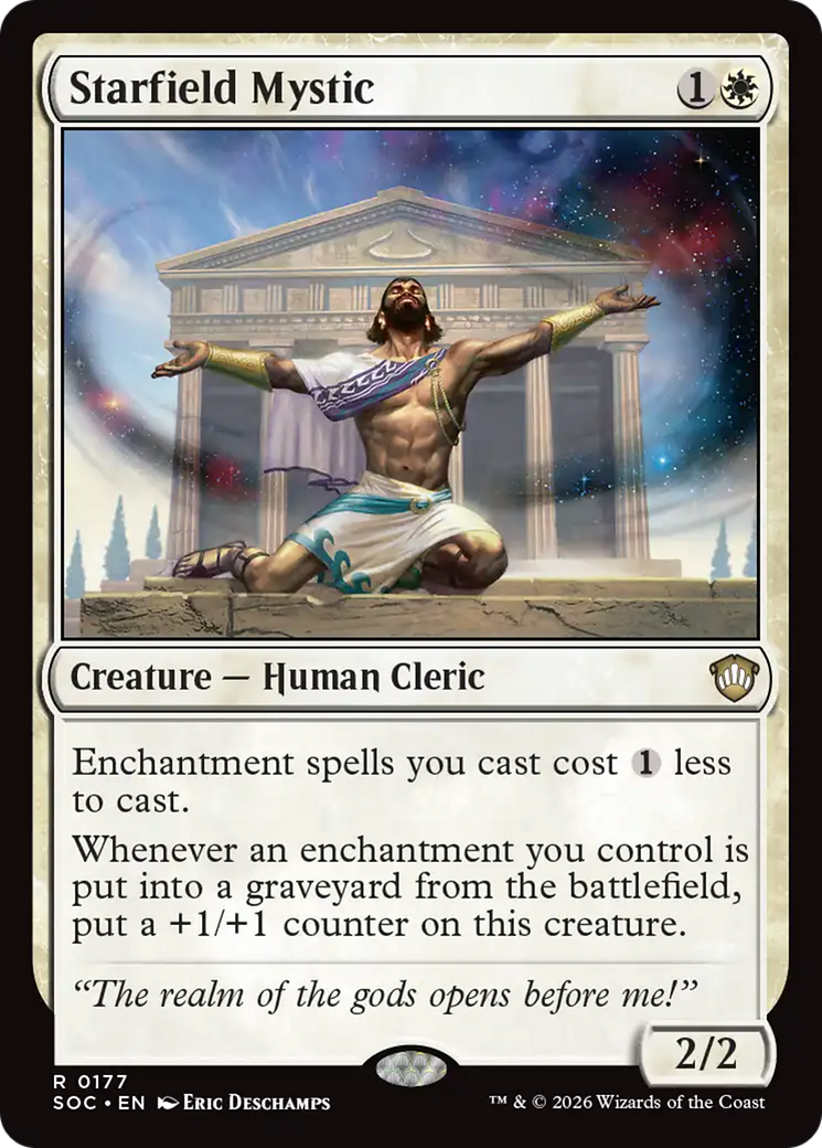 Starfield Mystic [Secrets of Strixhaven Commander] | Boutique FDB TCG