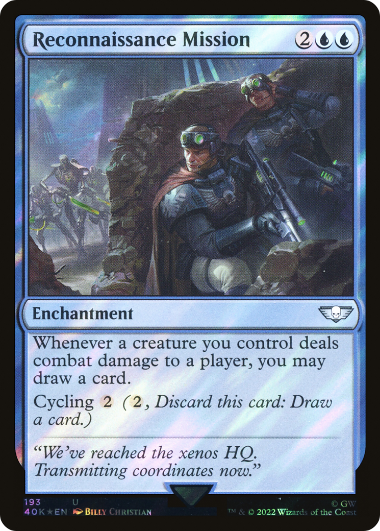 Reconnaissance Mission (Surge Foil) [Marvel Super Heroes Commander] | Boutique FDB TCG