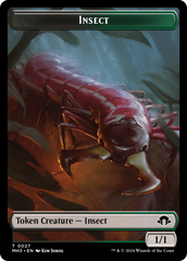 Zombie // Insect (0027) Double-Sided Token [Modern Horizons 3 Tokens] | Boutique FDB TCG