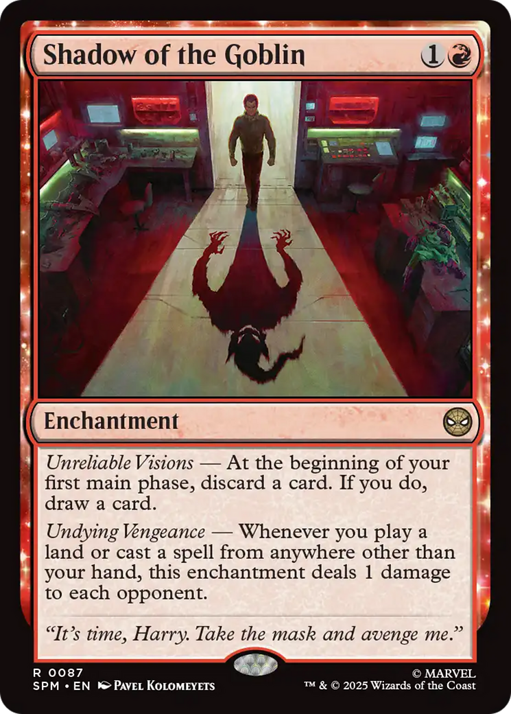 Shadow of the Goblin [Marvel's Spider-Man] | Boutique FDB TCG