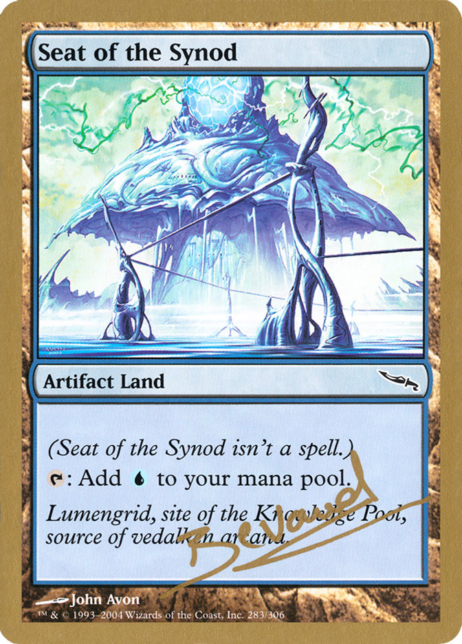 Seat of the Synod (Manuel Bevand) [World Championship Decks 2004] | Boutique FDB TCG