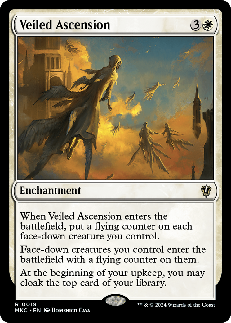 Veiled Ascension [Murders at Karlov Manor Commander] | Boutique FDB TCG