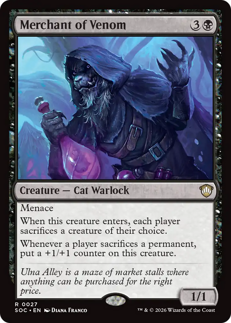 Merchant of Venom [Secrets of Strixhaven Commander] | Boutique FDB TCG