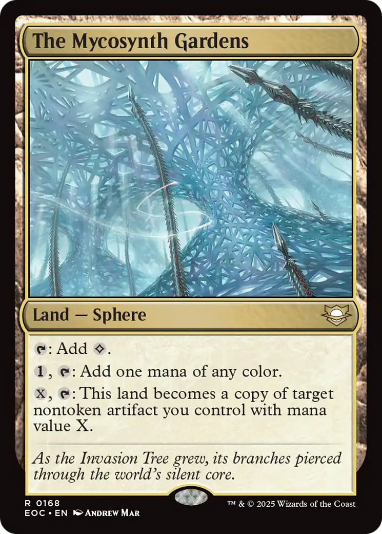 The Mycosynth Gardens [Edge of Eternities Commander] | Boutique FDB TCG