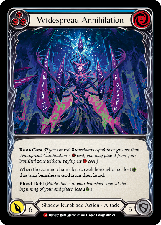 Widespread Annihilation [DTD137] (Dusk Till Dawn) | Boutique FDB TCG