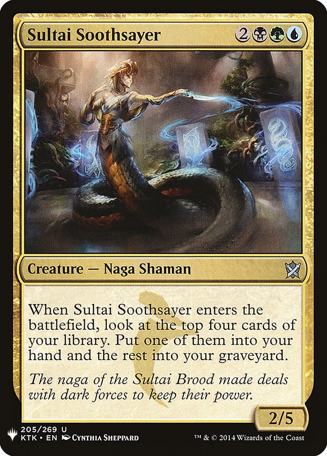 Sultai Soothsayer [Mystery Booster] | Boutique FDB TCG