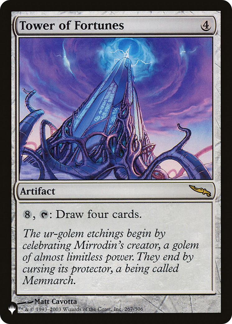 Tower of Fortunes [The List] | Boutique FDB TCG