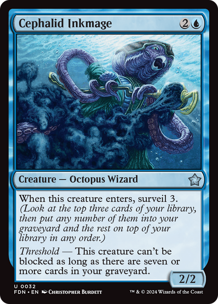 Cephalid Inkmage [Foundations] | Boutique FDB TCG