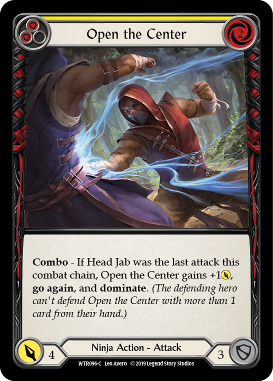 Open the Center (Yellow) [WTR096-C] (Welcome to Rathe)  Alpha Print Normal | Boutique FDB TCG
