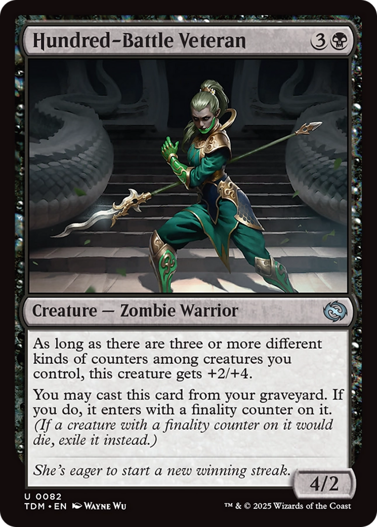 Hundred-Battle Veteran [Tarkir: Dragonstorm] | Boutique FDB TCG