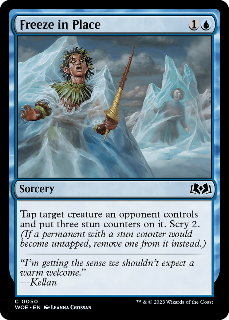 Freeze in Place [Wilds of Eldraine] | Boutique FDB TCG