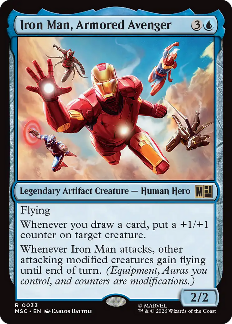 Iron Man, Armored Avenger [Marvel Super Heroes Commander] | Boutique FDB TCG