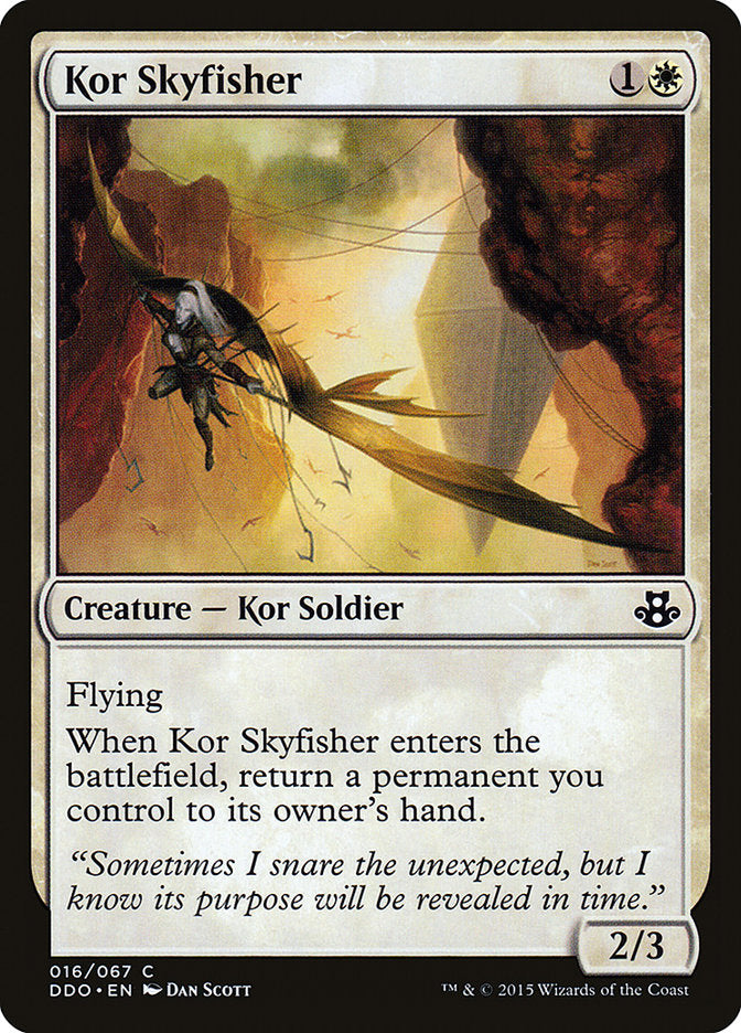Kor Skyfisher [Duel Decks: Elspeth vs. Kiora] | Boutique FDB TCG