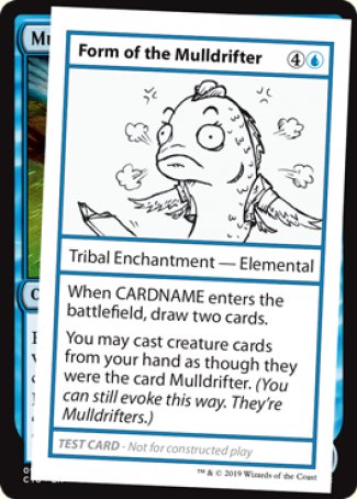 Form of the Mulldrifter (2021 Edition) [Mystery Booster Playtest Cards] | Boutique FDB TCG