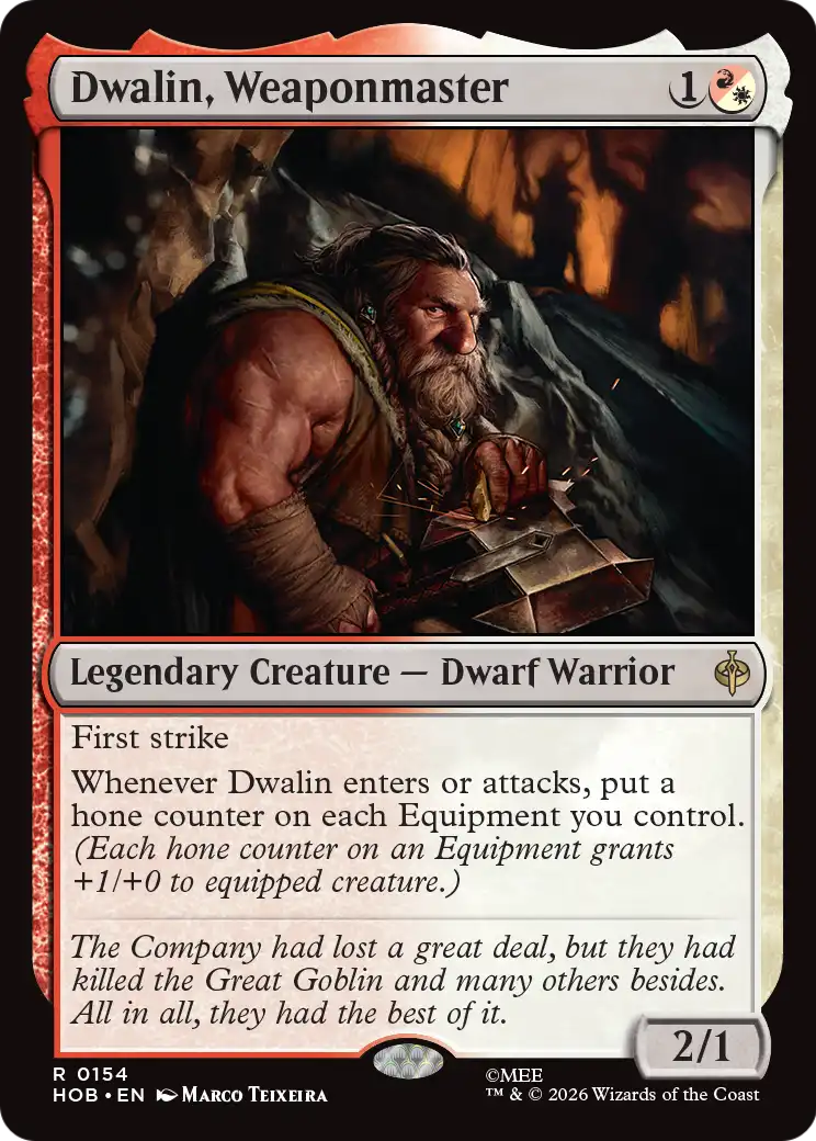 Dwalin, Weaponmaster [The Hobbit] | Boutique FDB TCG