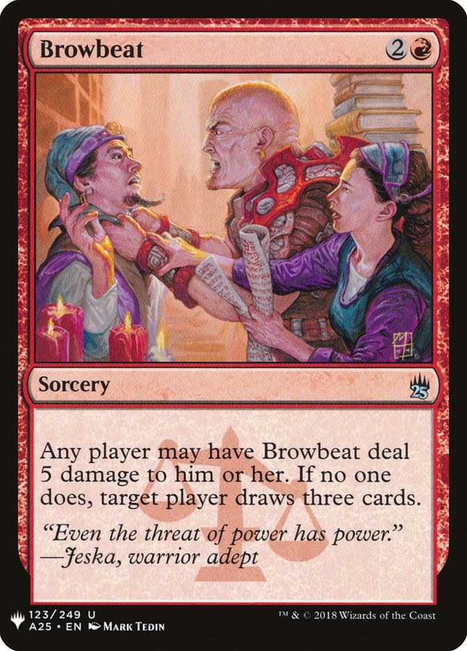 Browbeat [Mystery Booster] | Boutique FDB TCG
