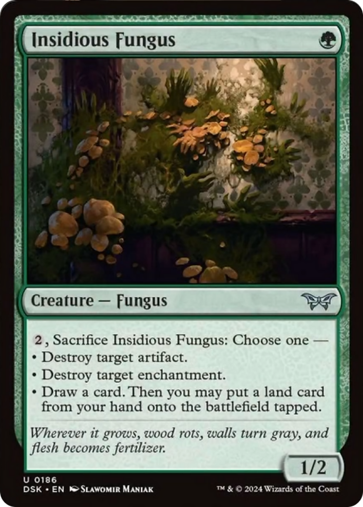 Insidious Fungus [Duskmourn: House of Horror] | Boutique FDB TCG