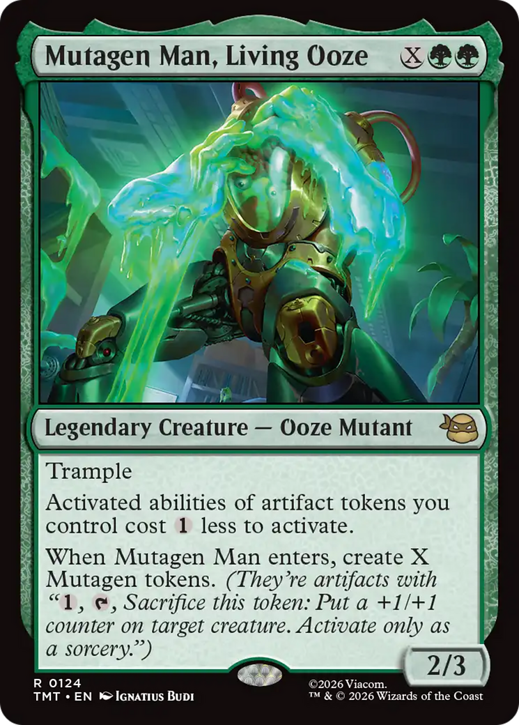 Mutagen Man, Living Ooze [Teenage Mutant Ninja Turtles] | Boutique FDB TCG