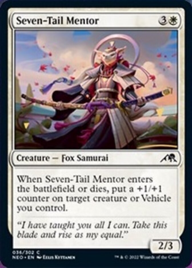 Seven-Tail Mentor [Kamigawa: Neon Dynasty] | Boutique FDB TCG