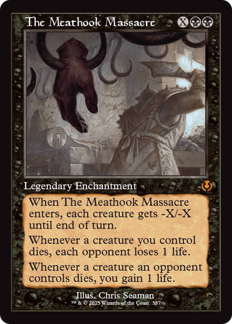 The Meathook Massacre (Retro Frame) [Innistrad Remastered] | Boutique FDB TCG