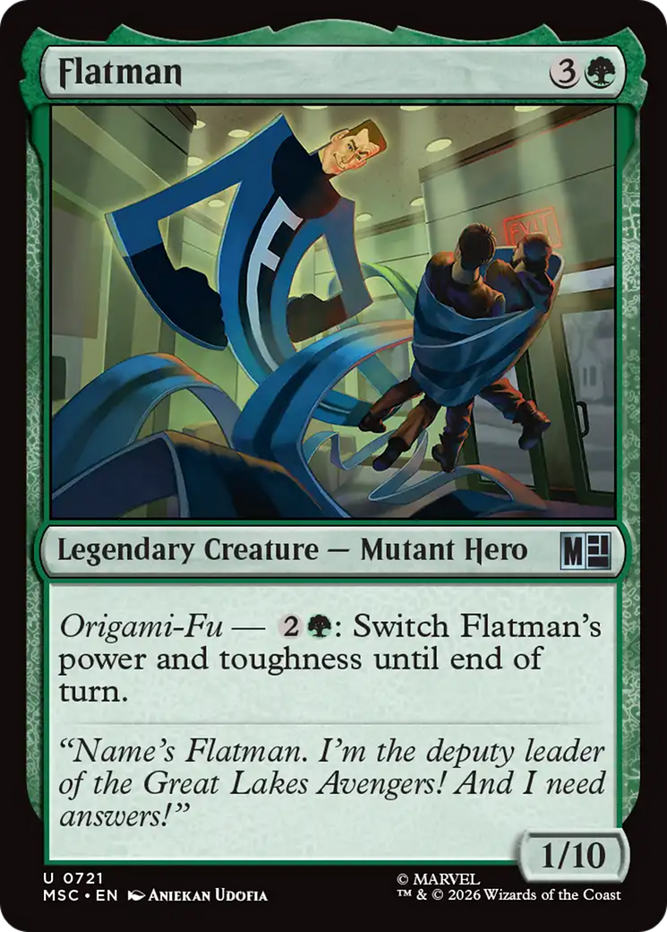 Flatman [Marvel Super Heroes Commander] | Boutique FDB TCG