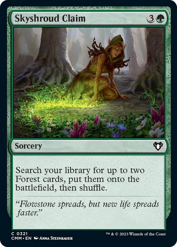 Skyshroud Claim [Commander Masters] | Boutique FDB TCG