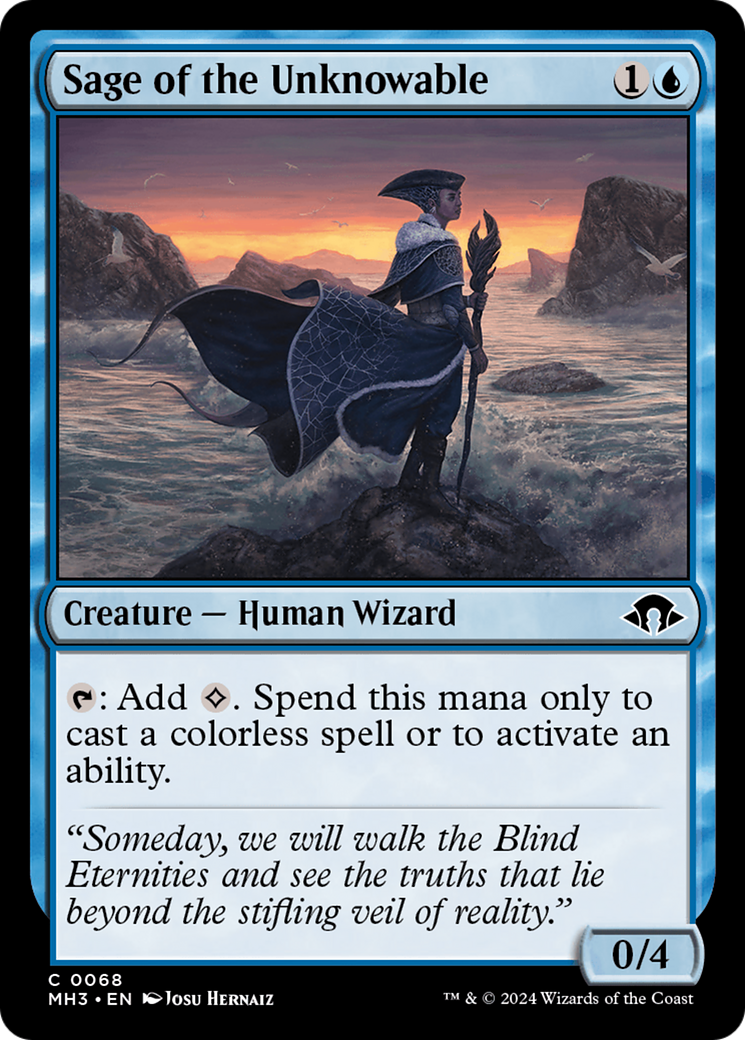 Sage of the Unknowable [Modern Horizons 3] | Boutique FDB TCG