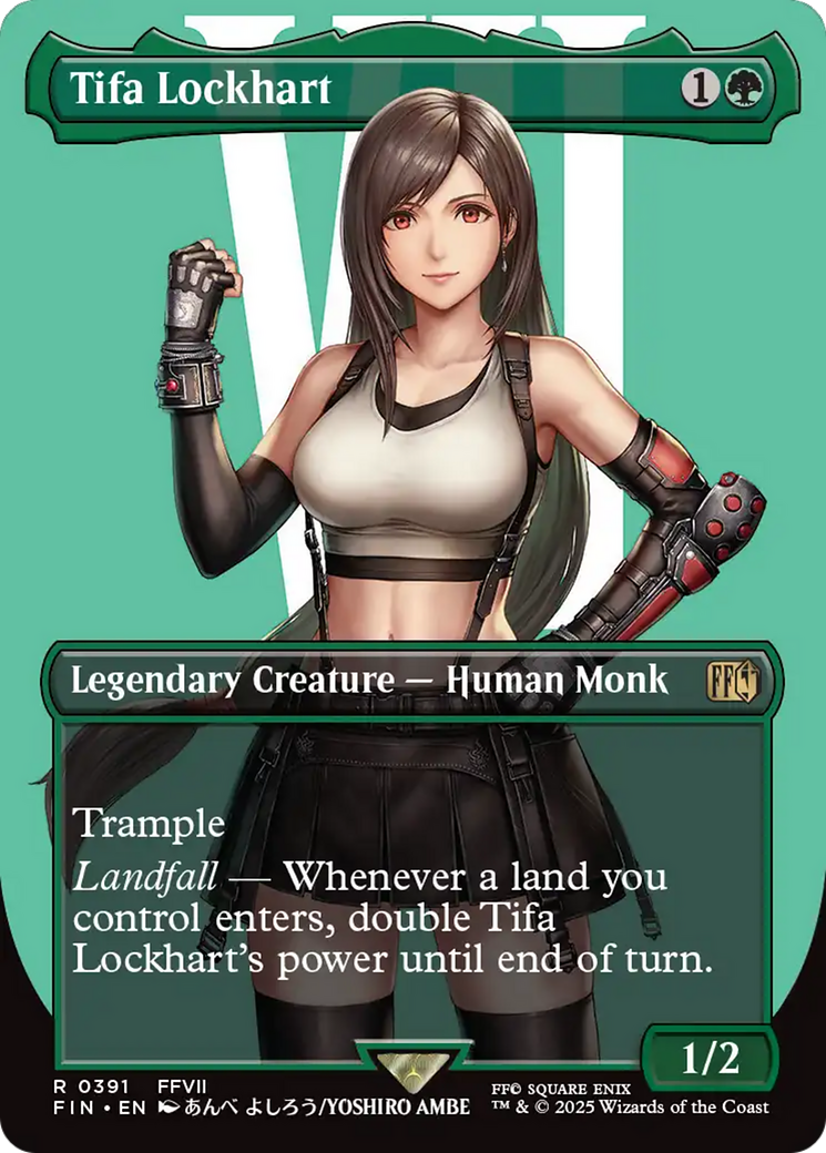 Tifa Lockhart (Borderless) [FINAL FANTASY] | Boutique FDB TCG