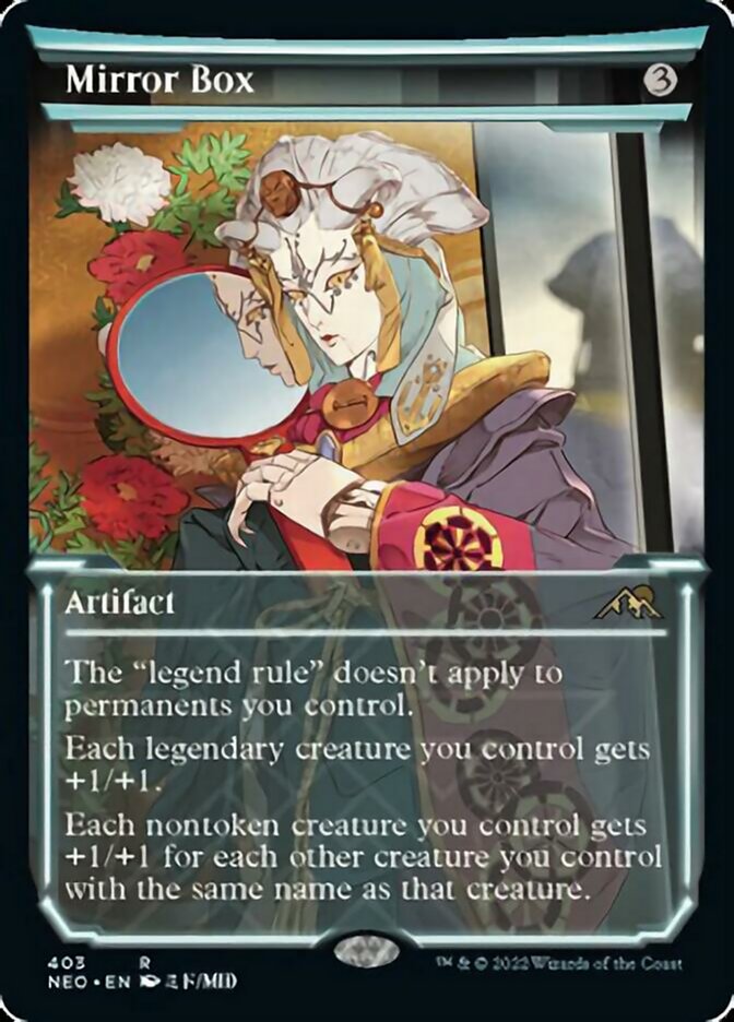 Mirror Box (Showcase Soft Glow) [Kamigawa: Neon Dynasty] | Boutique FDB TCG