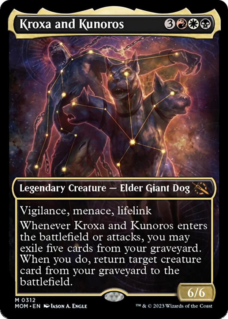 Kroxa and Kunoros (Showcase Planar Booster Fun) [March of the Machine] | Boutique FDB TCG