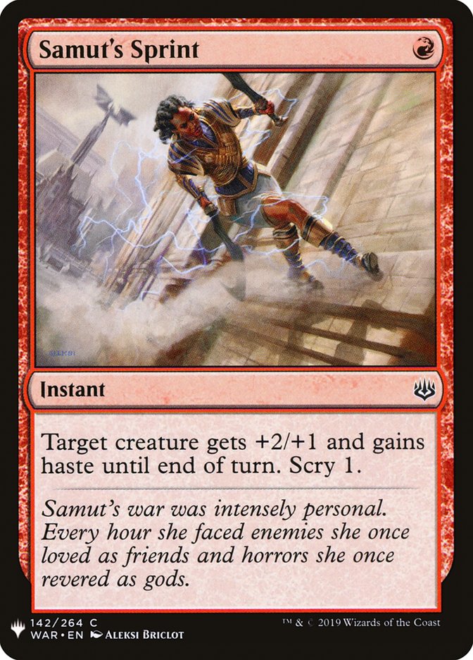 Samut's Sprint [Mystery Booster] | Boutique FDB TCG
