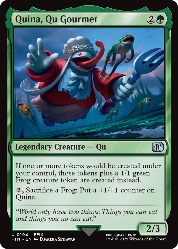 Quina, Qu Gourmet [FINAL FANTASY] | Boutique FDB TCG