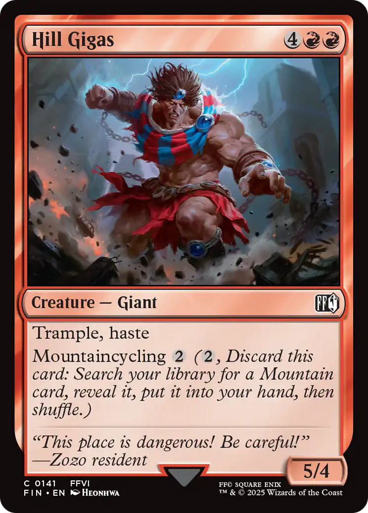 Hill Gigas [FINAL FANTASY] | Boutique FDB TCG