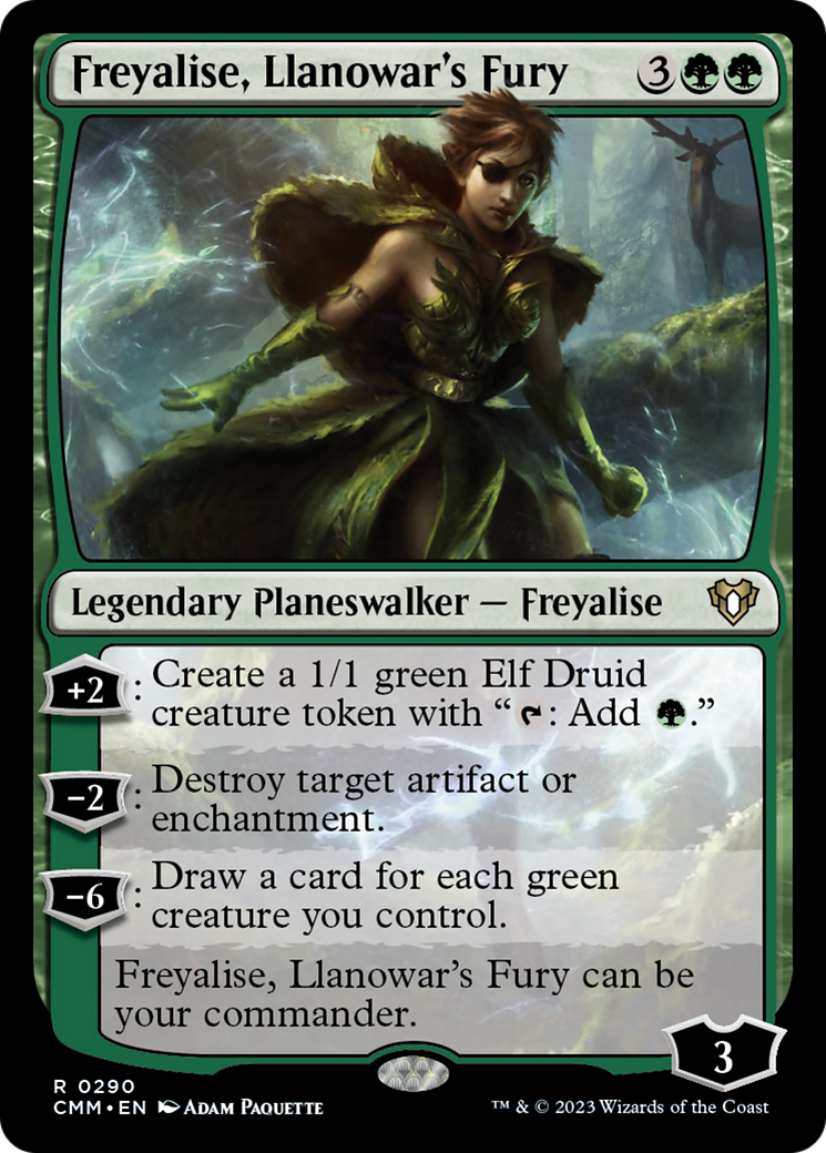 Freyalise, Llanowar's Fury [Commander Masters] | Boutique FDB TCG