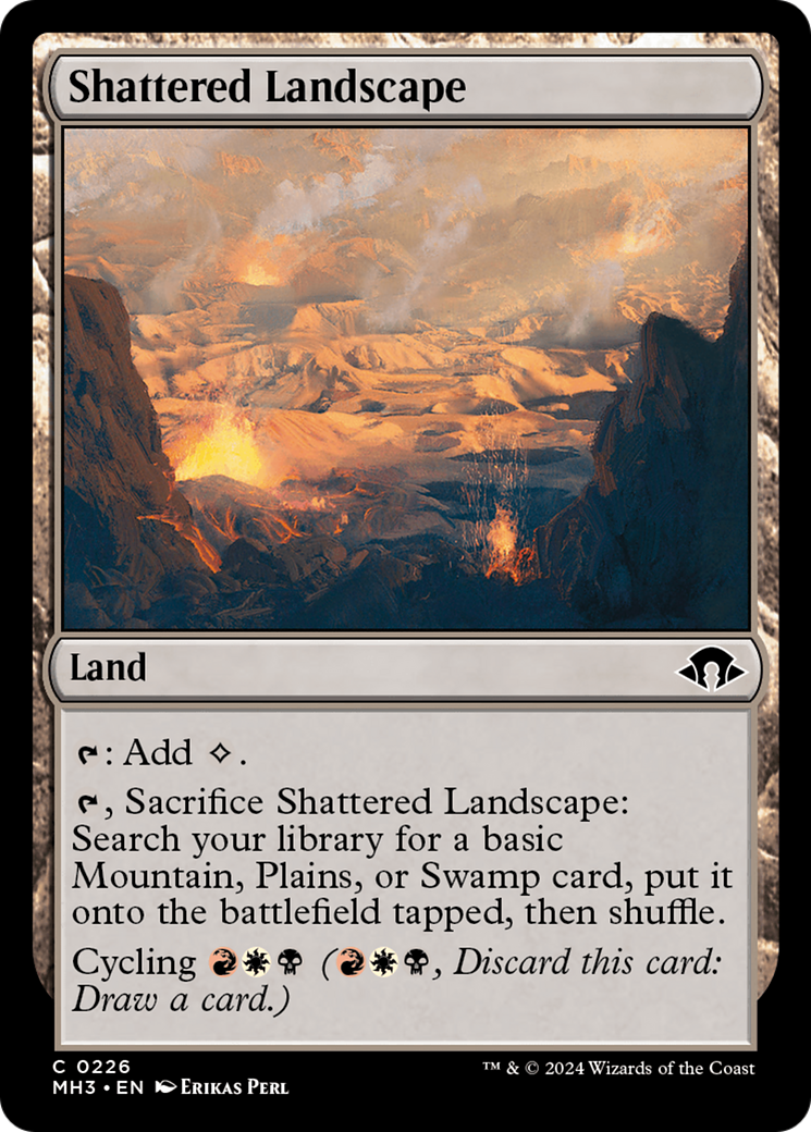 Shattered Landscape [Modern Horizons 3] | Boutique FDB TCG