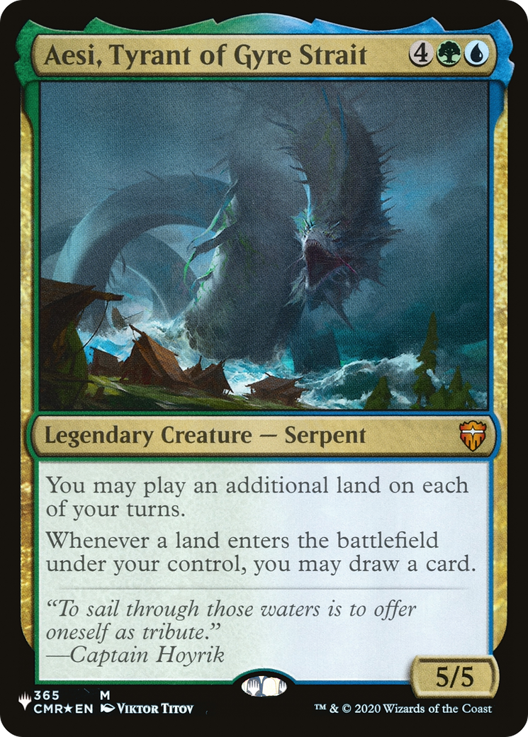 Aesi, Tyrant of Gyre Strait [The List Reprints] | Boutique FDB TCG